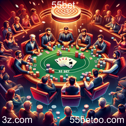 Descubra a Emoção do Poker na 55bet